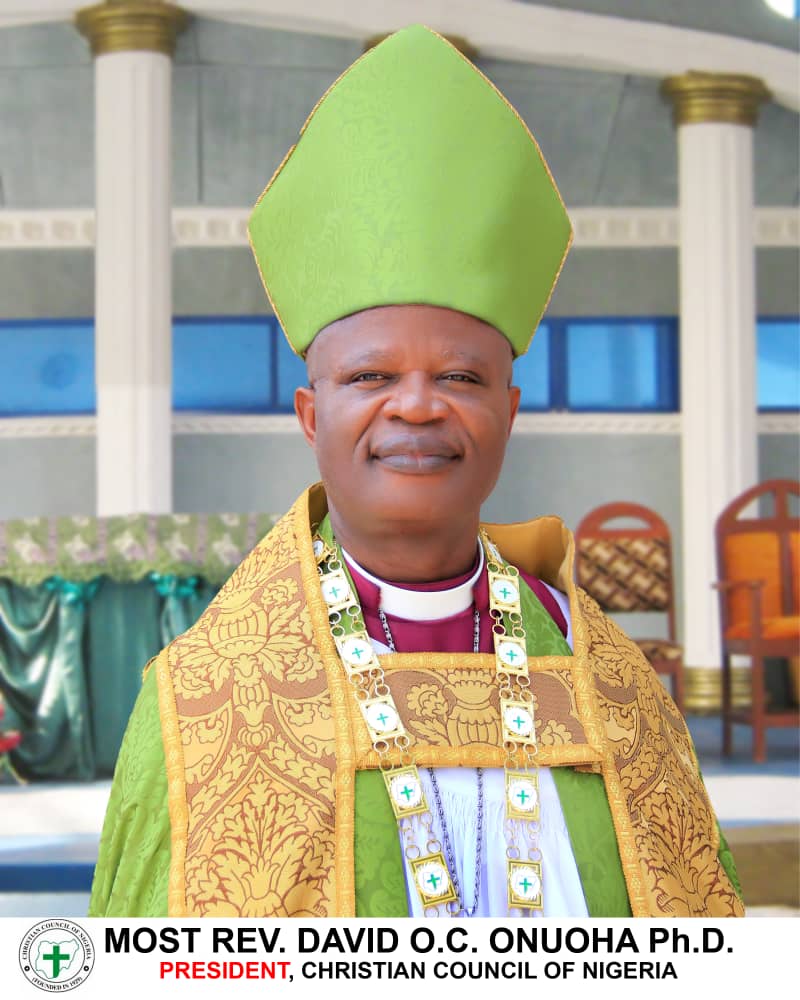Most Rev'd David Onuoha - President, Christian Council of Nigeria