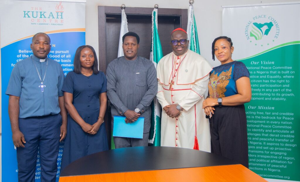 Rev Fr. Atta Barkindo with the full delegation from CCN